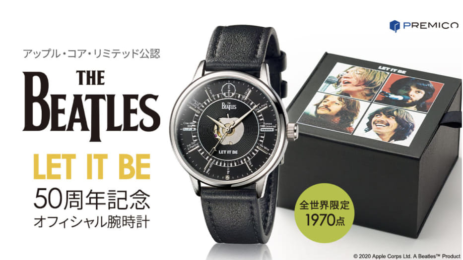 完売 レア 世界限定1970個 腕時計THE BEATLES ルーフトップ・コン
